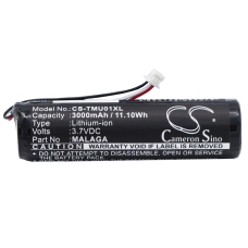 Compatibele batterijvervanging voor TomTom 6027A0050901,6027A0131301,L5,MALAGA