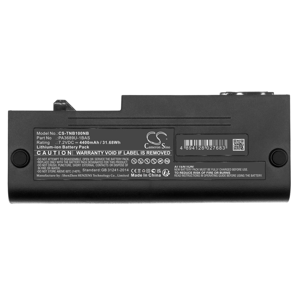 Notebook batterij Toshiba NB100-111