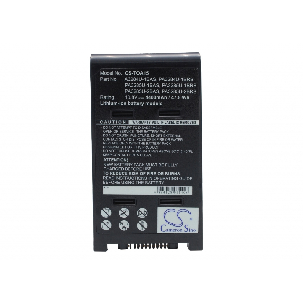 Notebook batterij Toshiba Qosmio G15-AV501 (CS-TOA15)