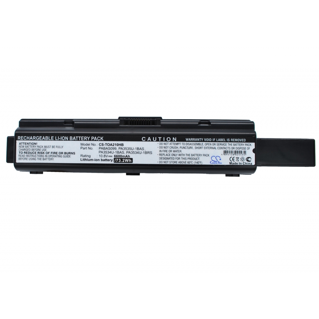 Notebook batterij Toshiba CS-TOA210HB