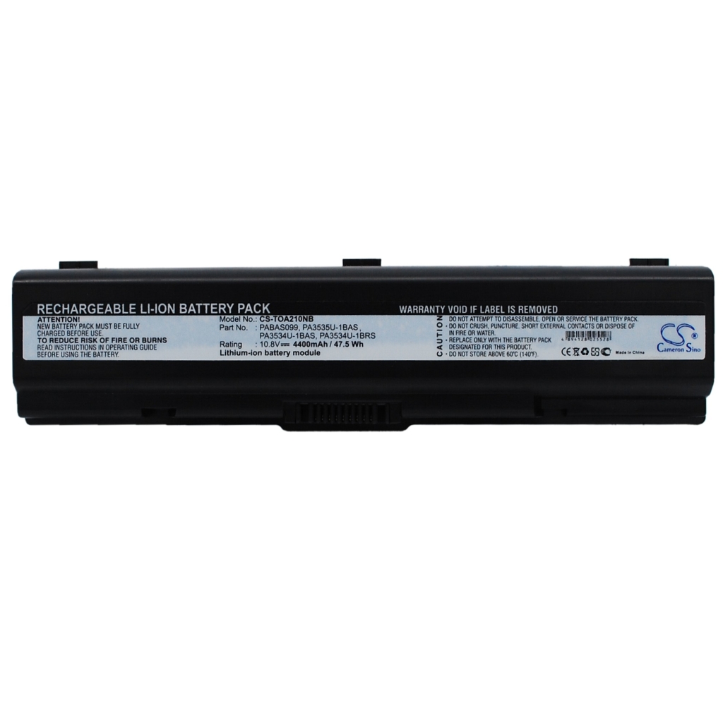 Notebook batterij Toshiba Satellite A205-S7459