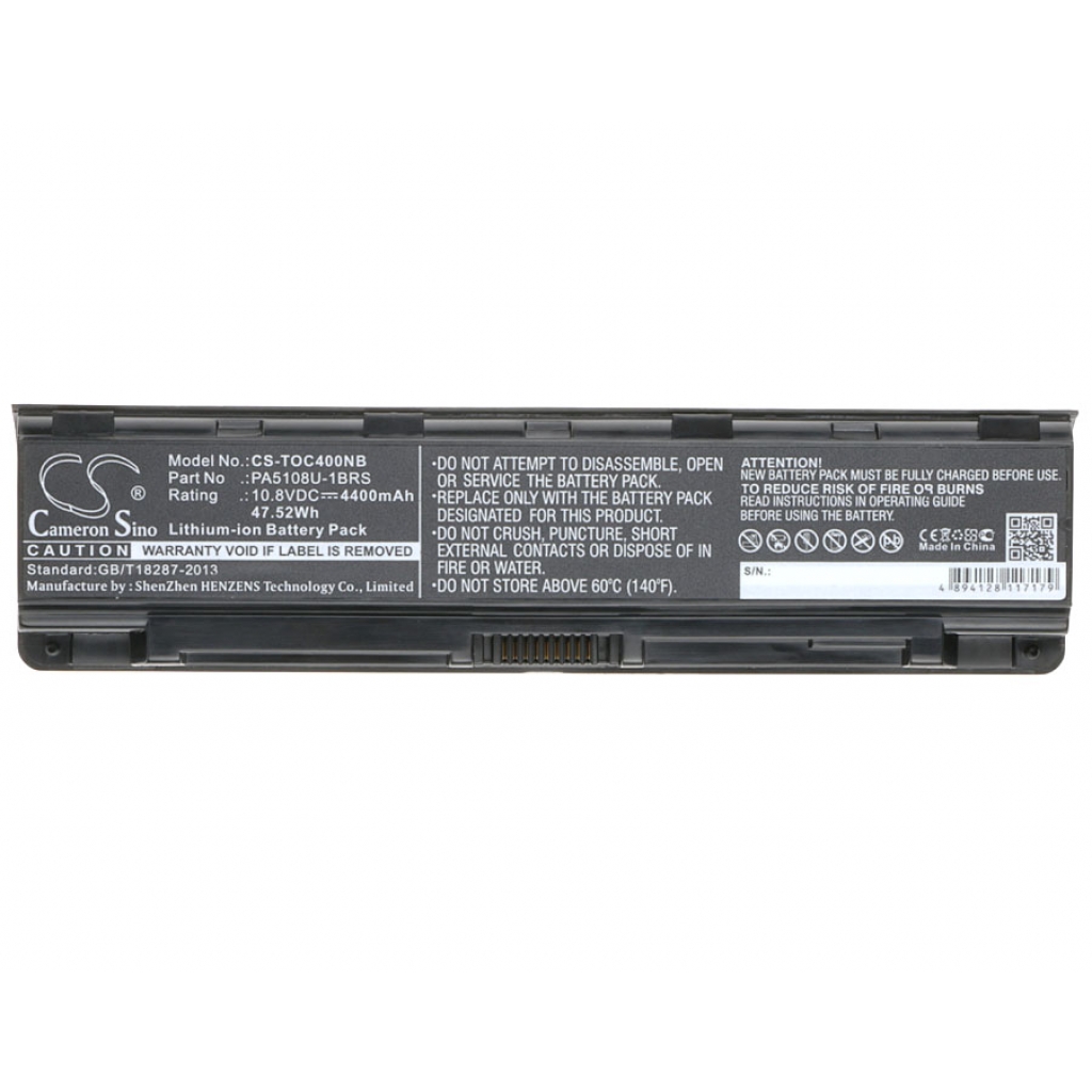 Notebook batterij Toshiba CS-TOC400NB