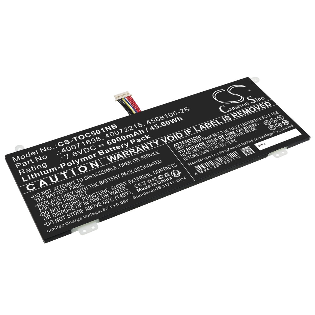 Notebook batterij Dynabook CS-TOC501NB