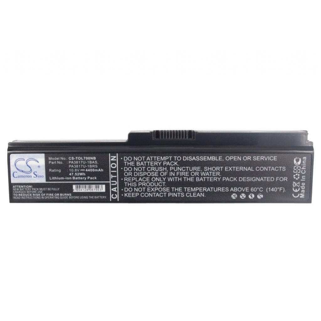 Notebook batterij Toshiba Satellite L770-00R