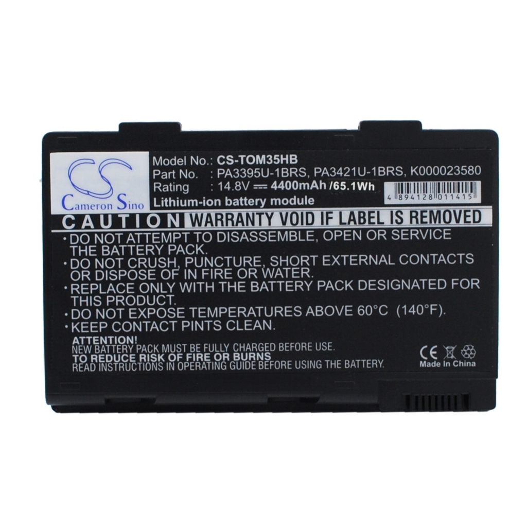 Notebook batterij Toshiba Satellite M30X-S214