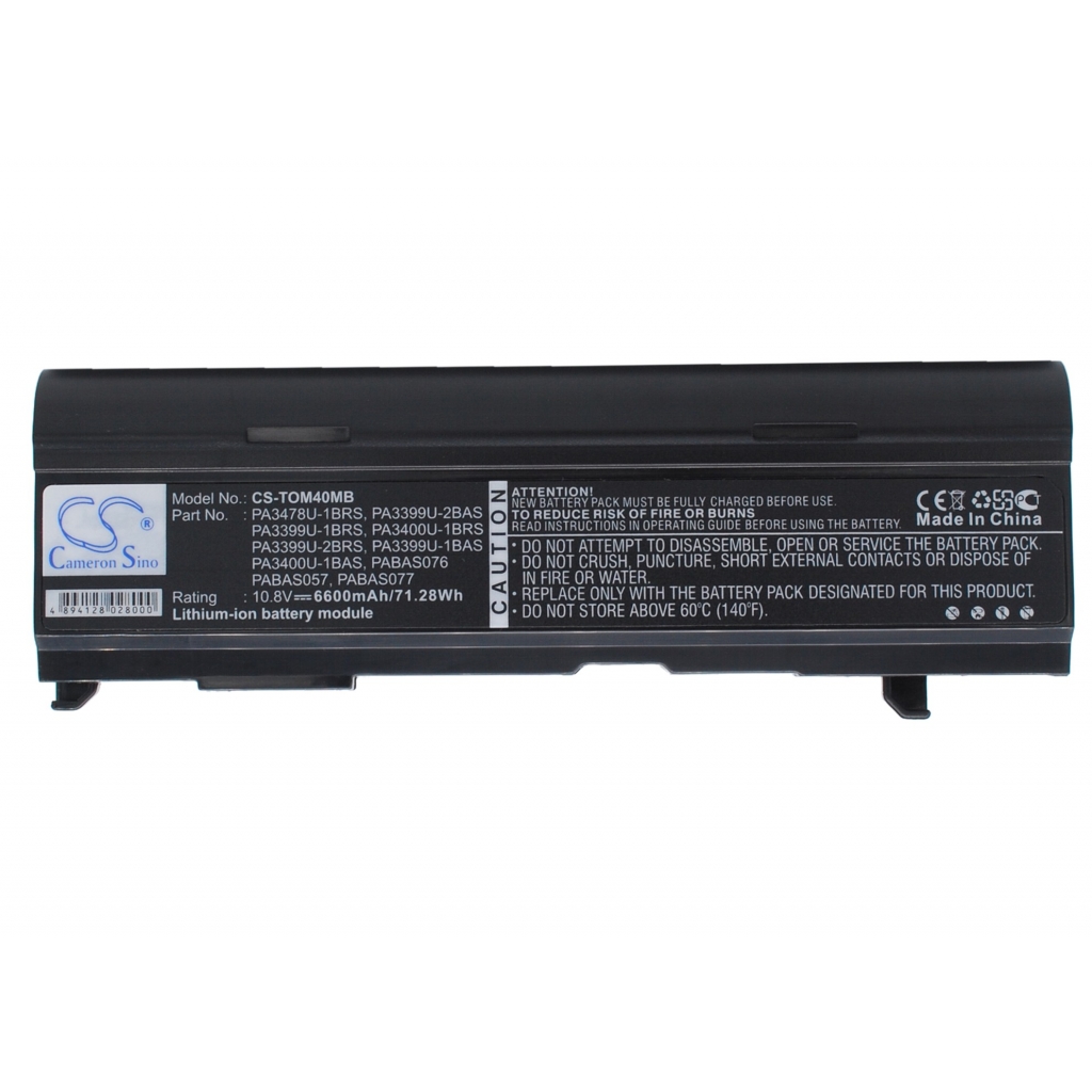 Notebook batterij Toshiba Satellite A80-116