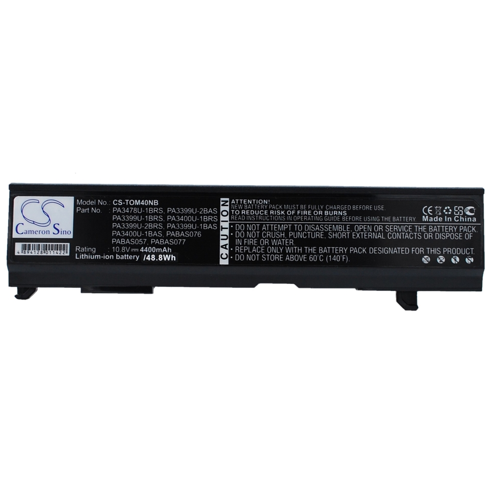 Notebook batterij Toshiba Tecra A4-109