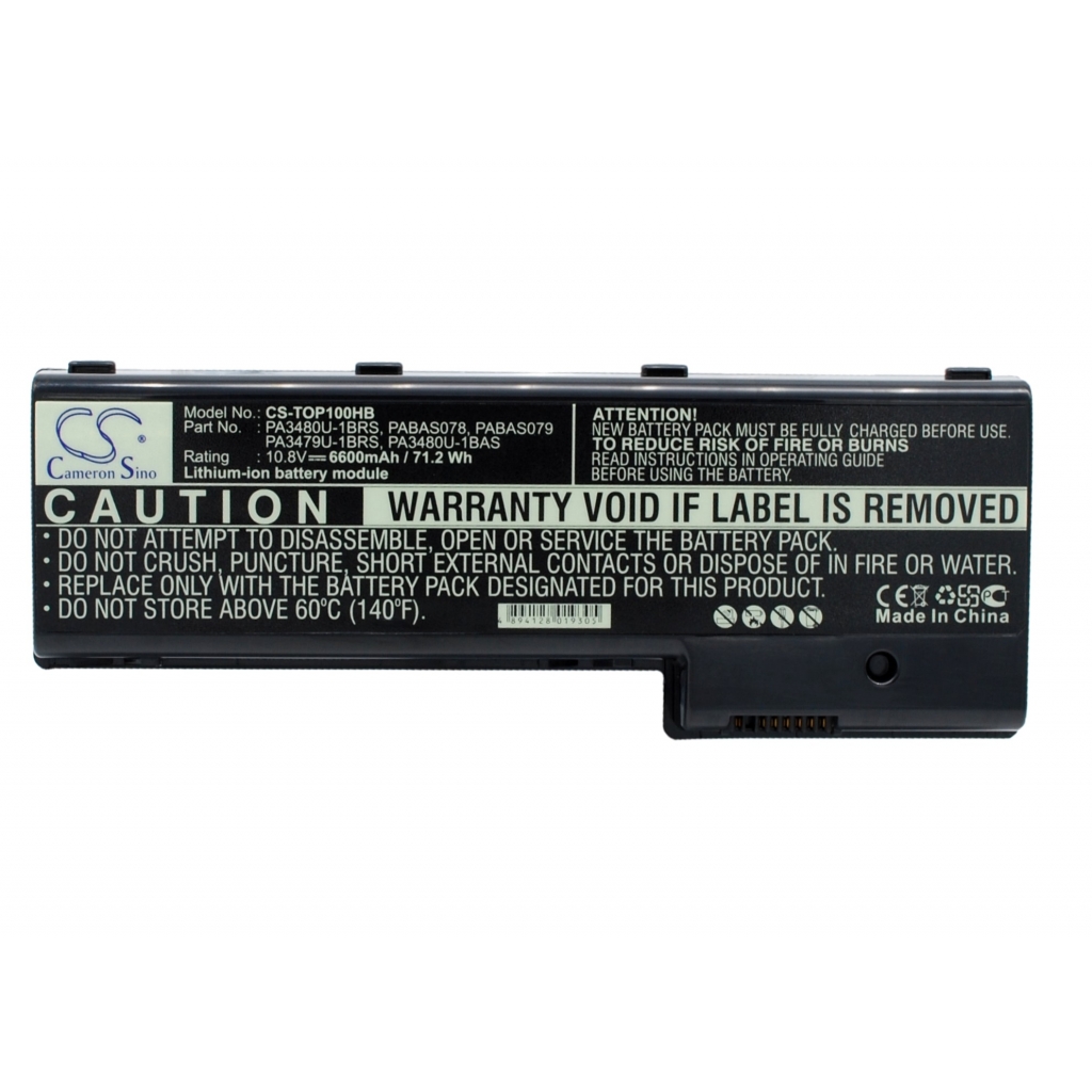 Notebook batterij Toshiba Satellite P105-S6167