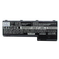 Compatibele batterijvervanging voor Toshiba PA3479U-1BRS,PA3480U-1BRS,PABAS078