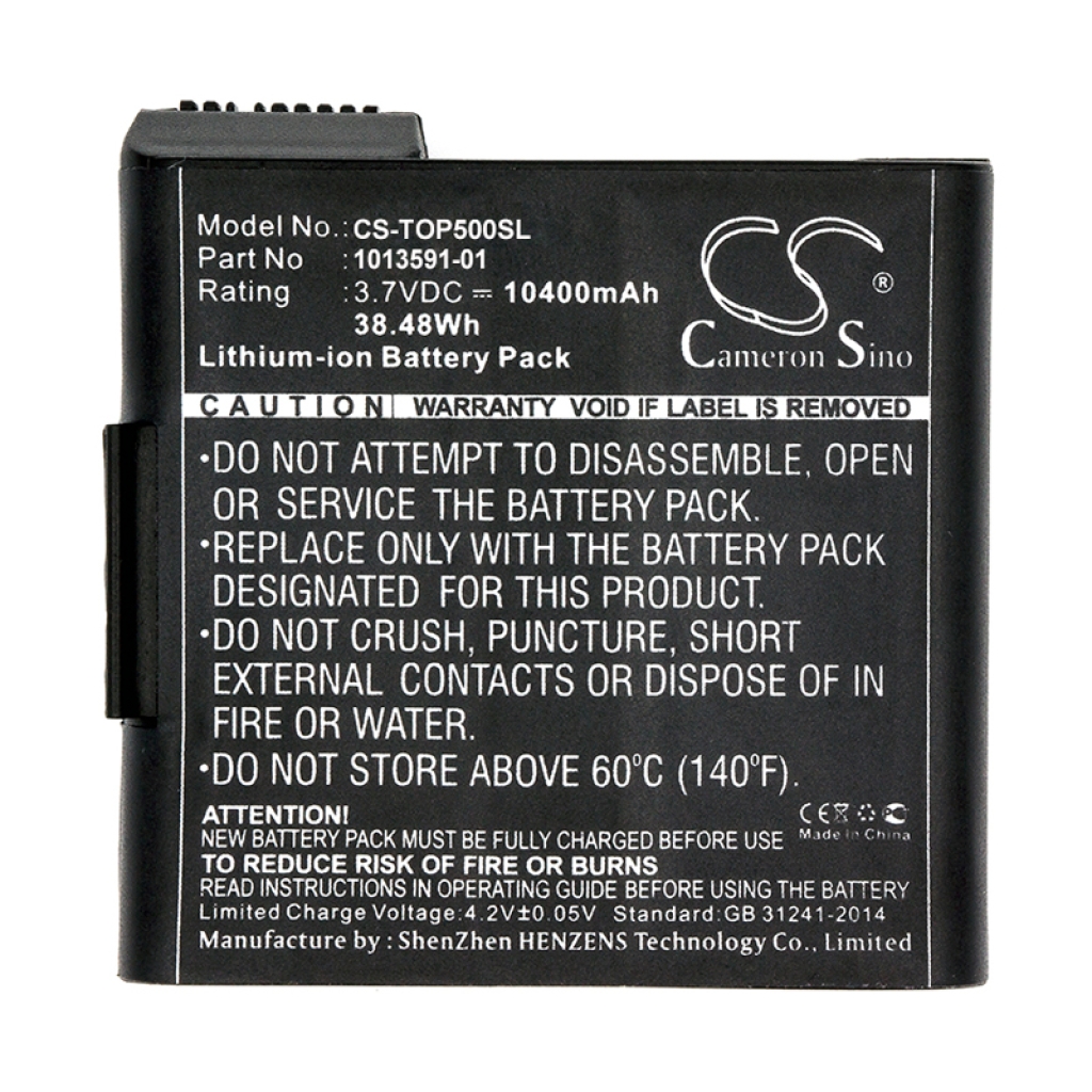 Batterijen Vervangt 1013591-01