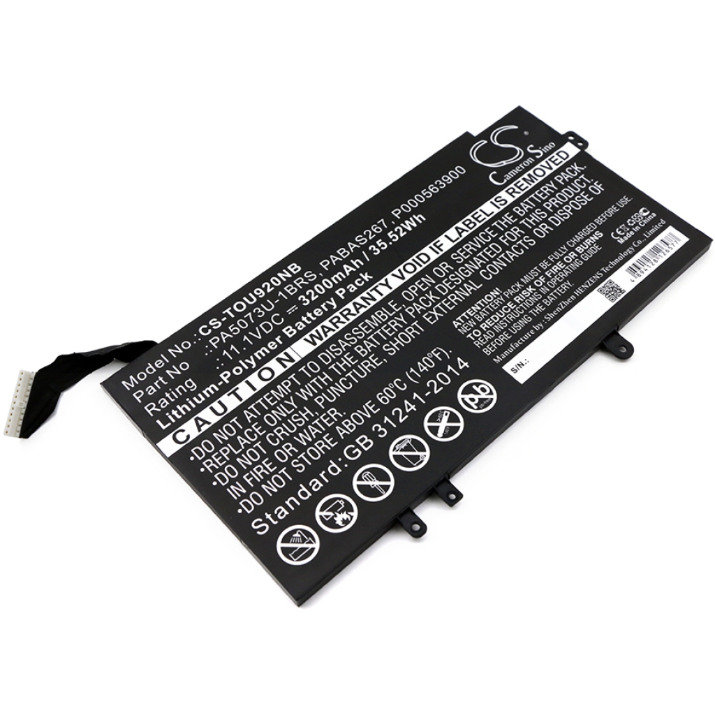 Notebook batterij Toshiba CS-TOU920NB