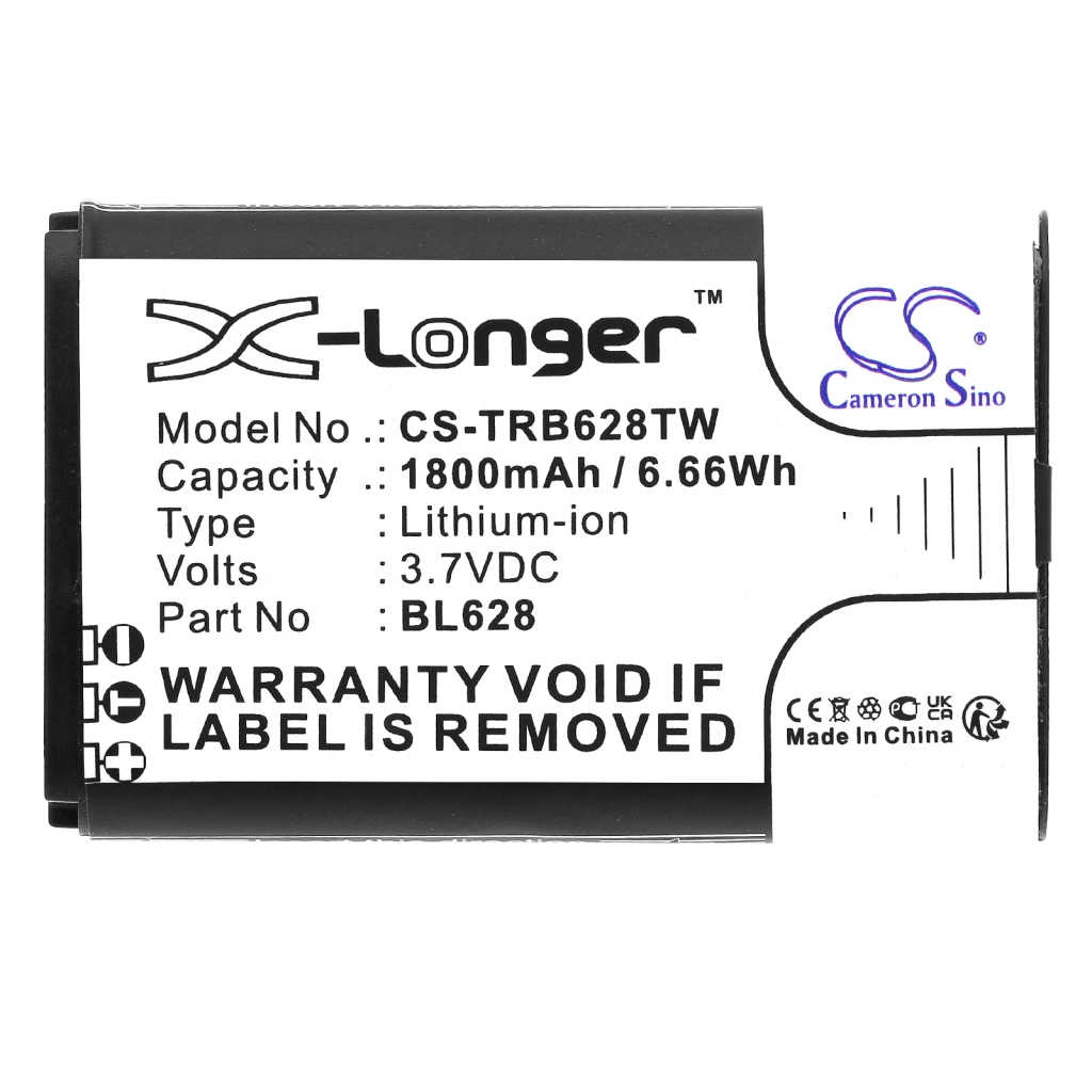 Batterij voor tweerichtingsradio Retevis CS-TRB628TW