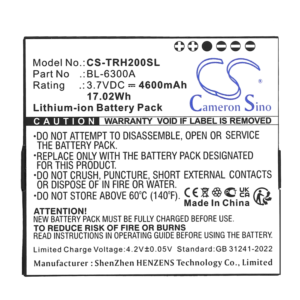 Batterij voor elektrisch gereedschap Hi-target CS-TRH200SL