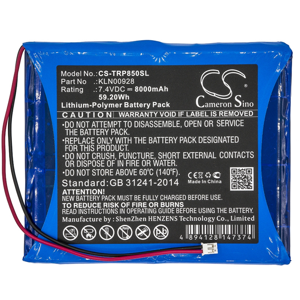 Batterijen Vervangt KLN00928