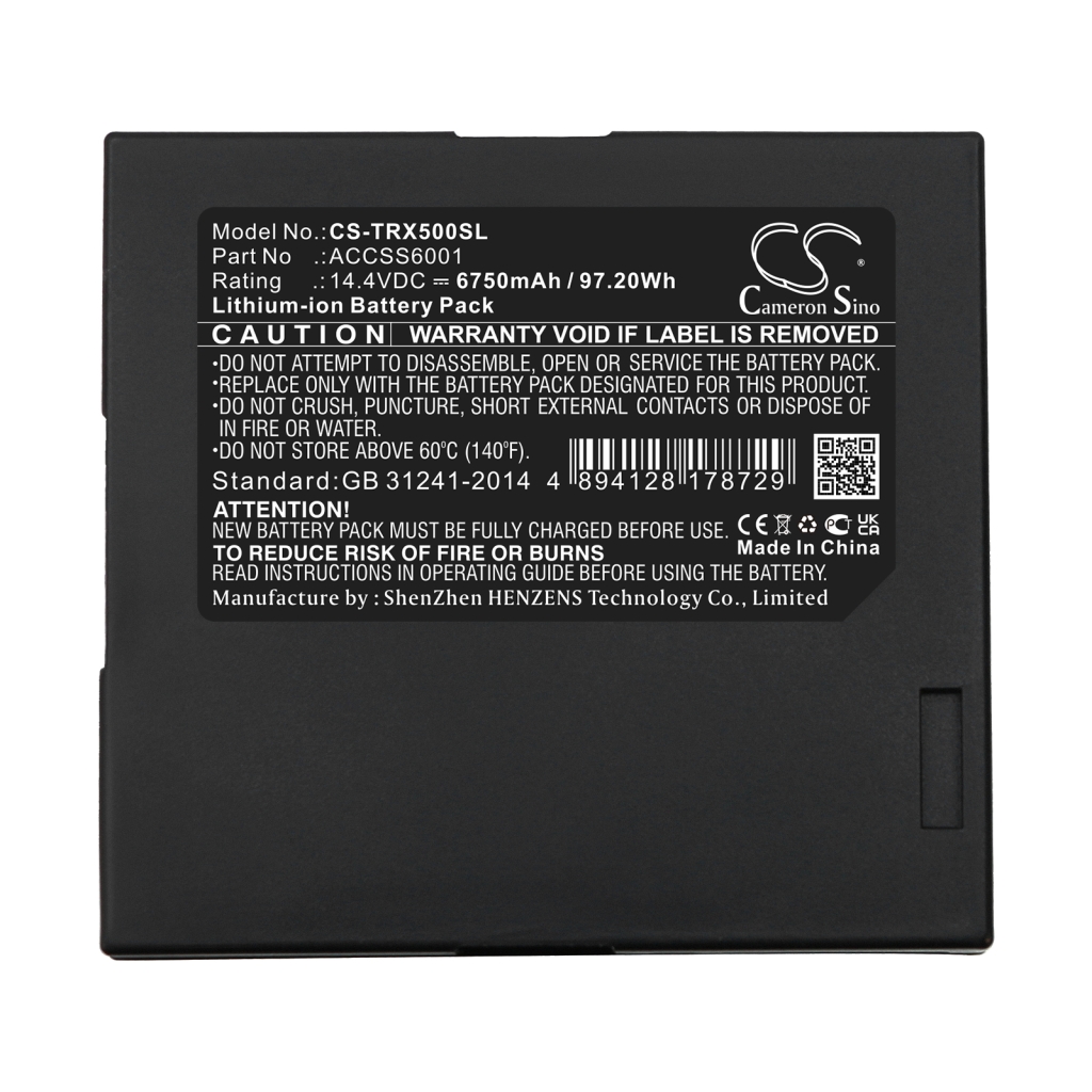 Batterijen Vervangt ACCSS6001