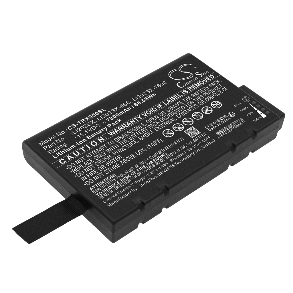 Batterijen Vervangt LI202SX-7800