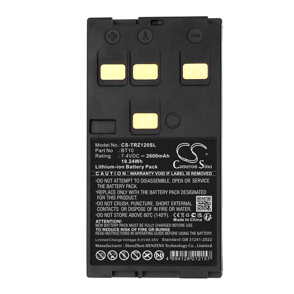 Draadloze telefoon batterij Vodavi CS-TRZ120SL