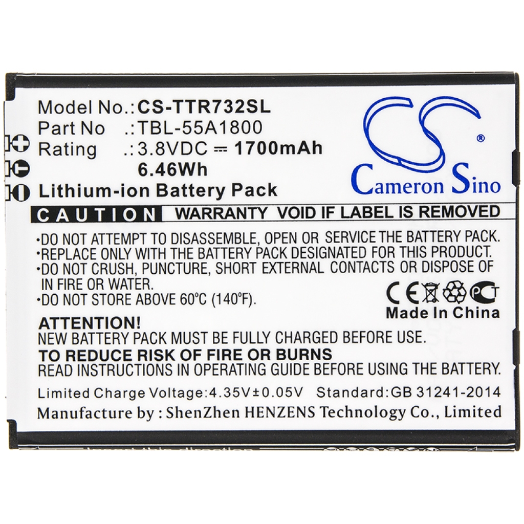 Hotspot Batterij Tp-link CS-TTR732SL