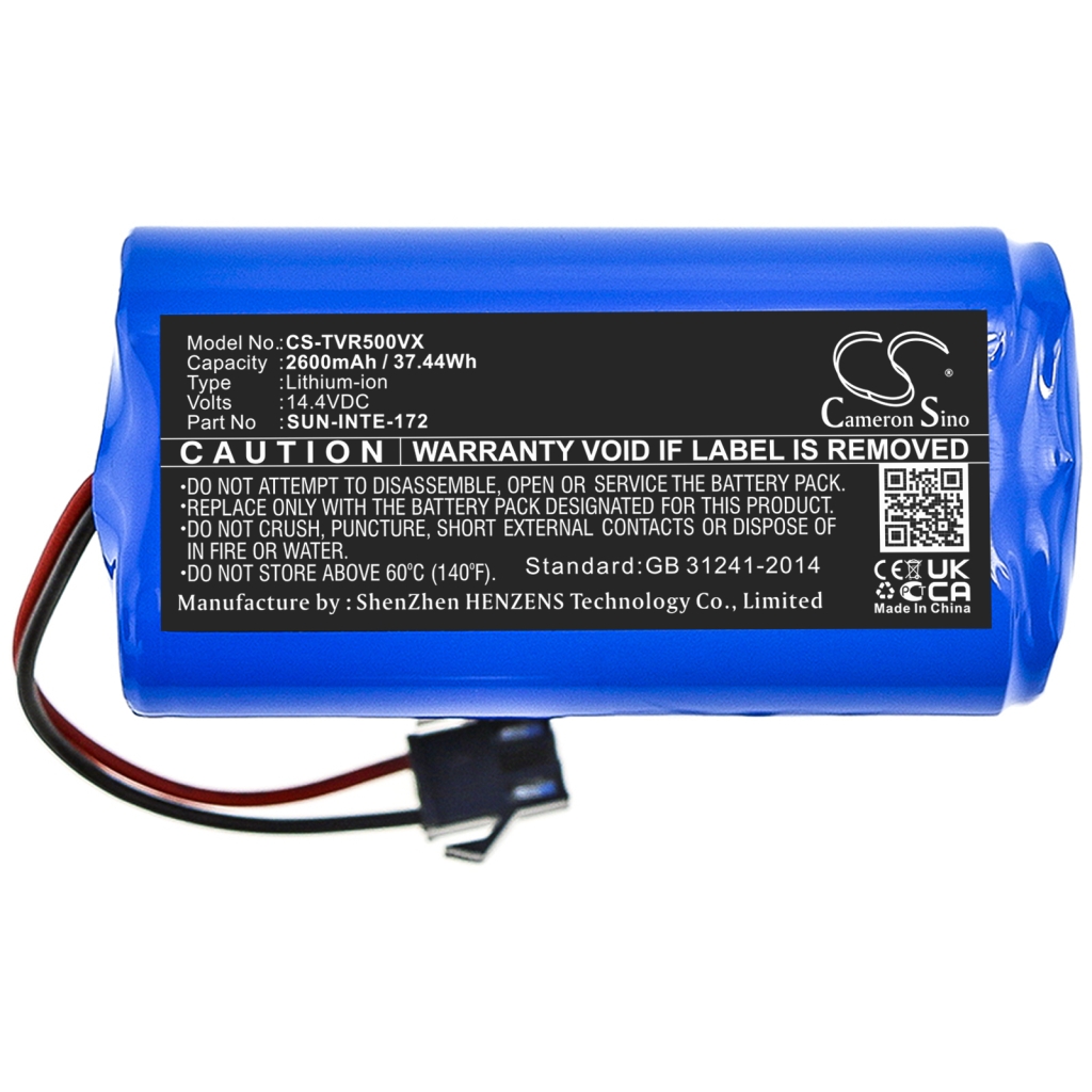 Batterijen Vervangt SUN-INTE-172