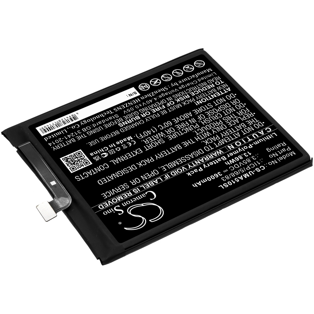 Batterij voor mobiele telefoon Umi CS-UMA510SL