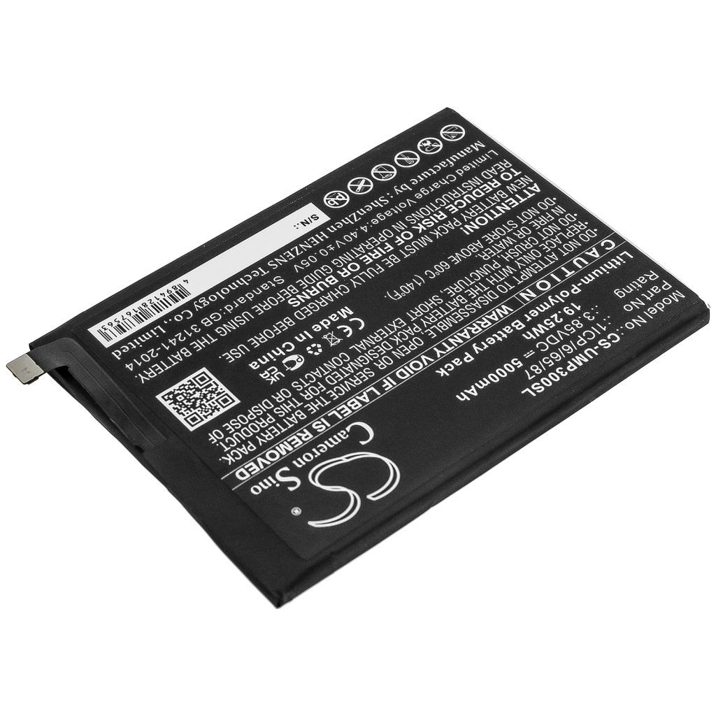 Batterij voor mobiele telefoon Umi CS-UMP300SL