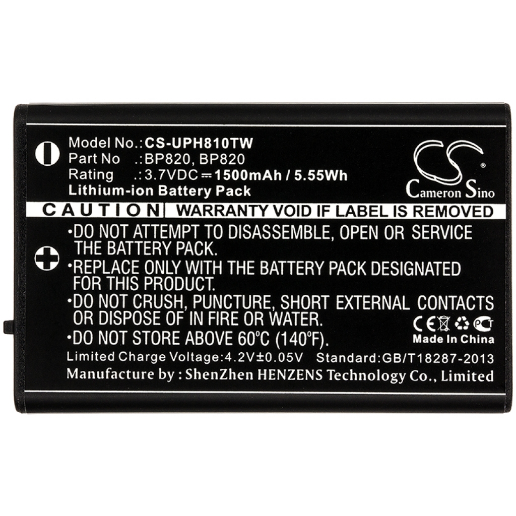 Batterijen Vervangt BP-820