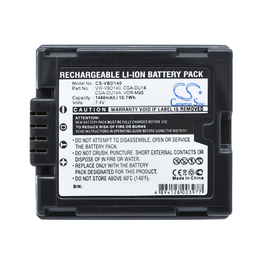 Batterij voor camera Panasonic CS-VBD140