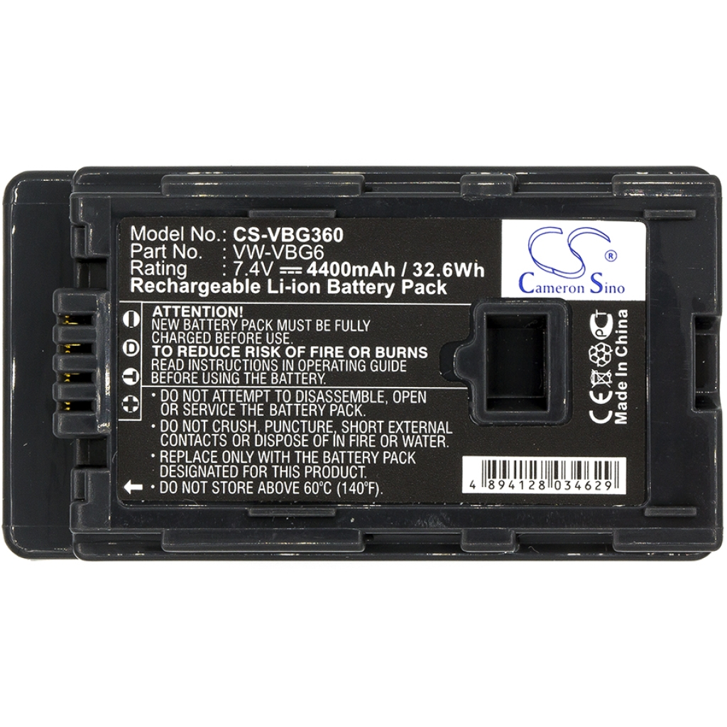 Batterij voor camera Panasonic CS-VBG360