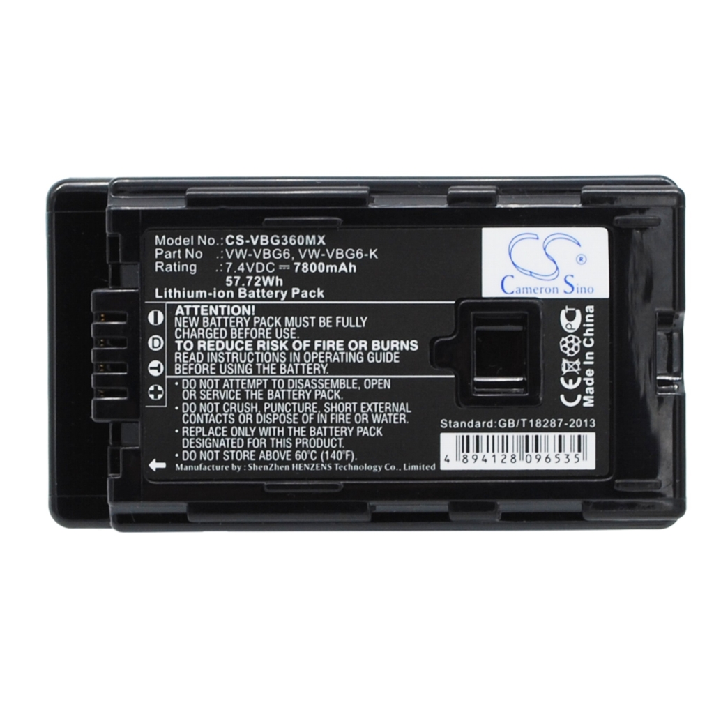 Batterij voor camera Panasonic PV-GS500