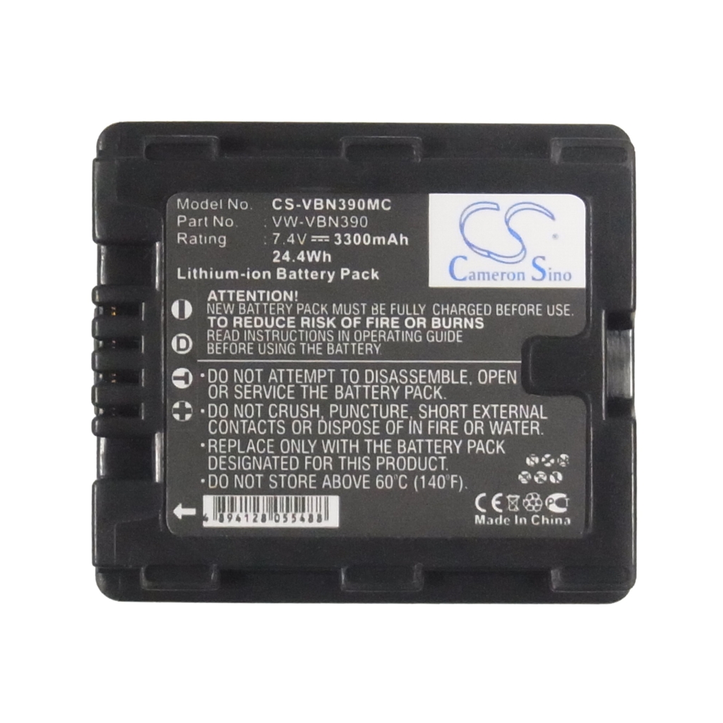 Batterij voor camera Panasonic CS-VBN390MC