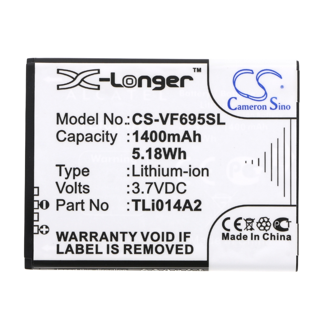 Batterijen Vervangt TLi014A2