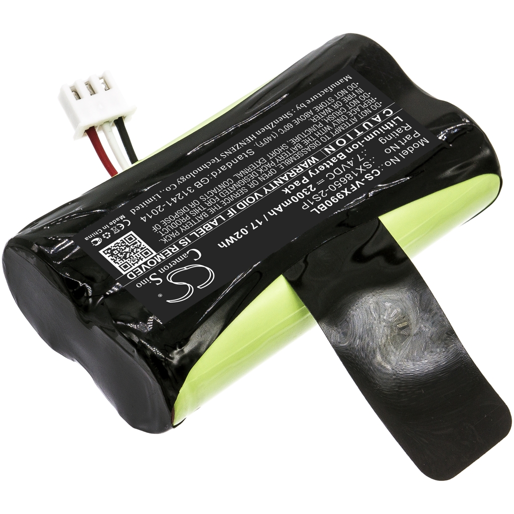 Batterijen Vervangt SX18650-2S1P