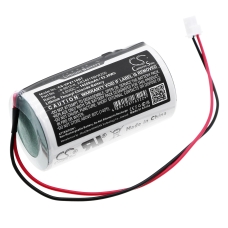 Compatibele batterijvervanging voor Visonic 0-102710,0-9912-K,09912K,88030498,ER34615M...