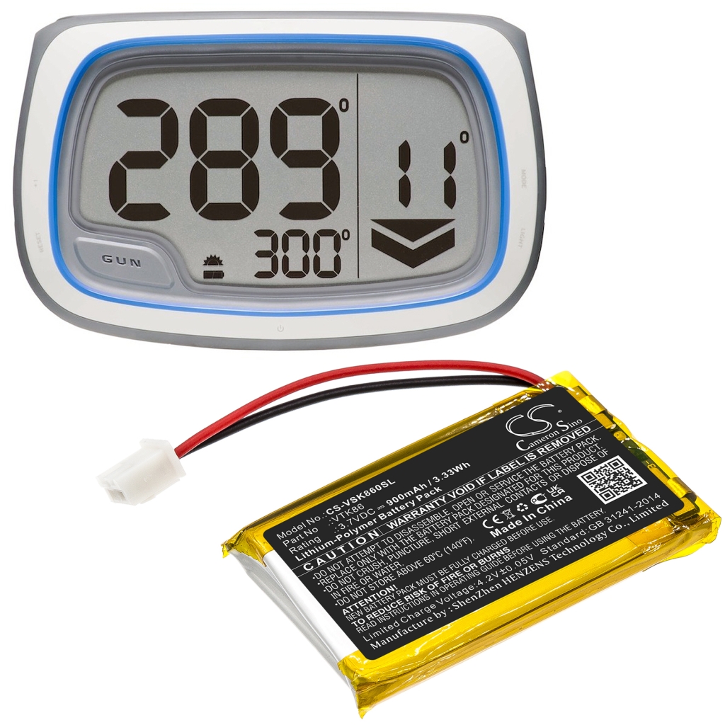 GPS, Navigator Batterij Velocitek CS-VSK860SL