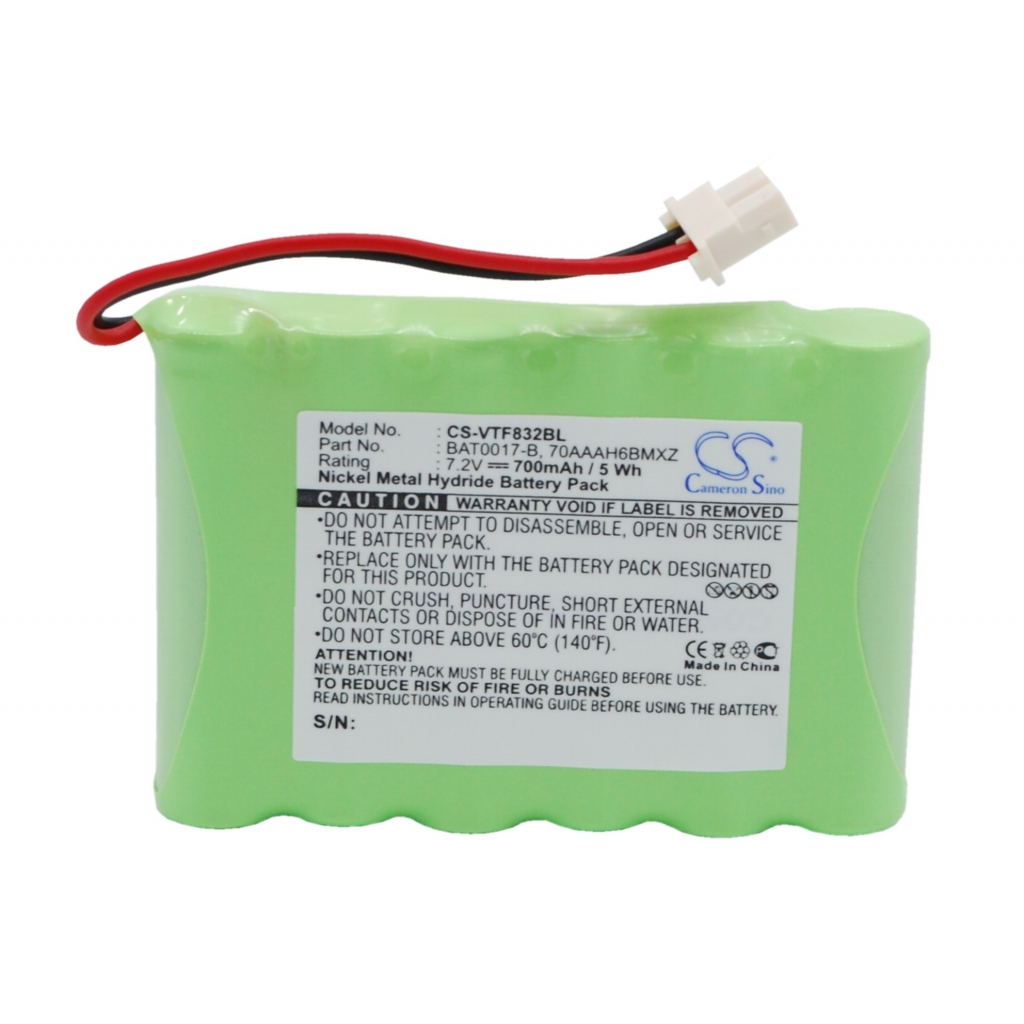 Batterij voor betaalterminal Verifone Nurit 8320U (CS-VTF832BL)