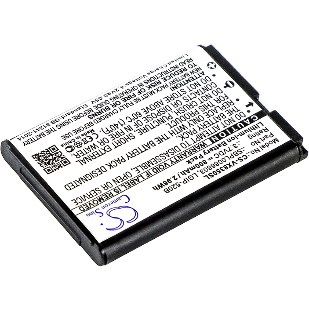 Batterij voor mobiele telefoon MetroPCS CS-VX8350SL