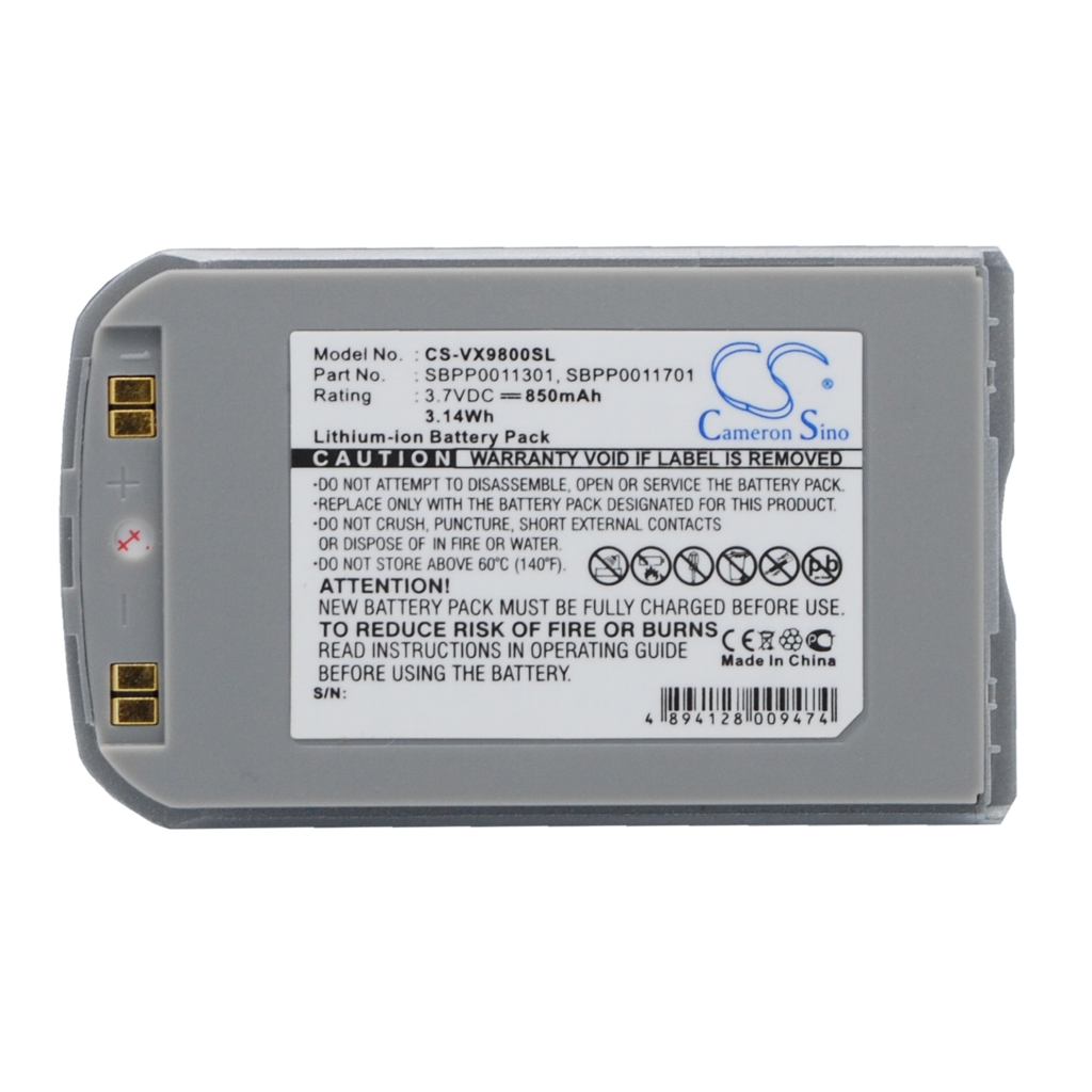 Batterij voor mobiele telefoon LG CS-VX9800SL