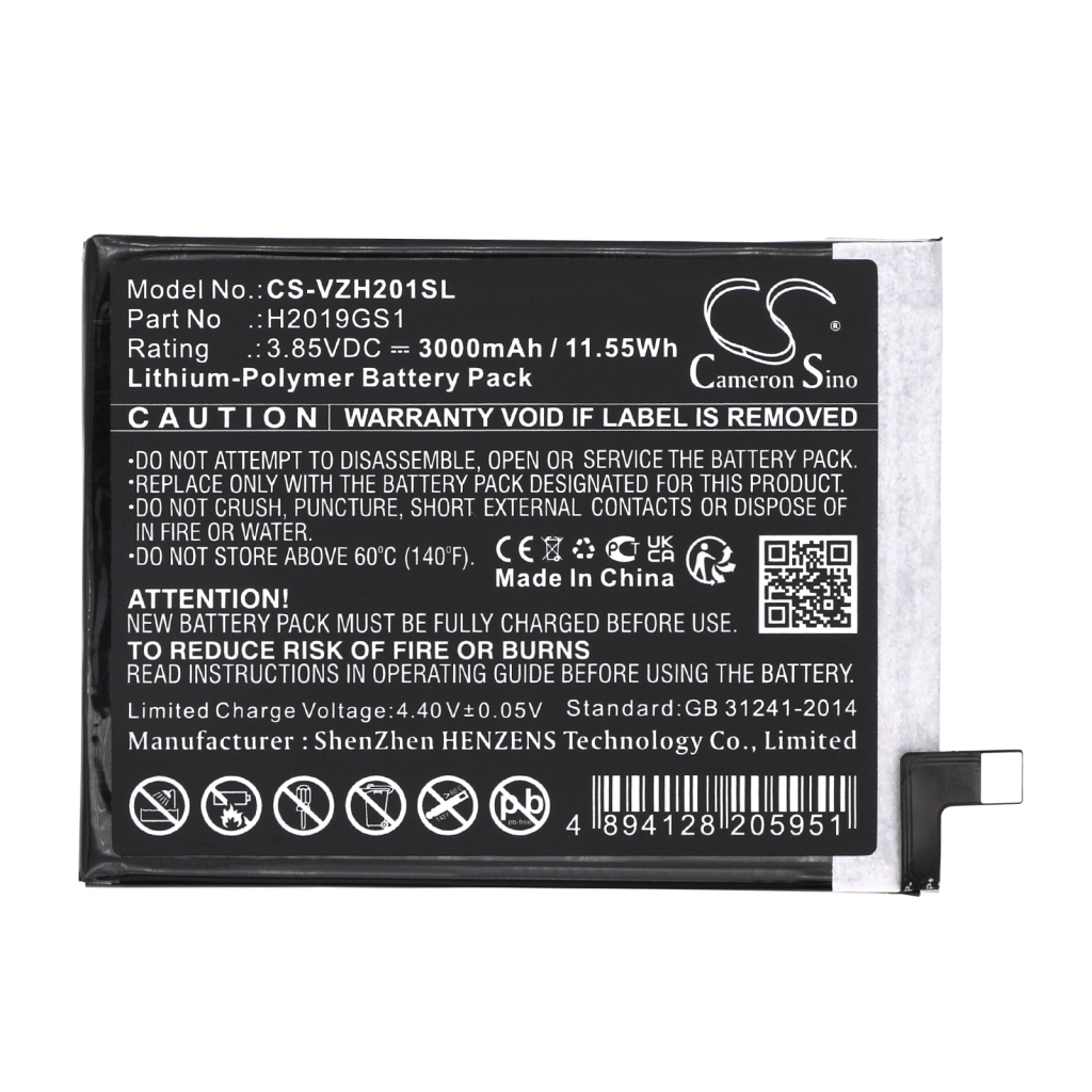 Mobile Phone Battery Verizon CS-VZH201SL