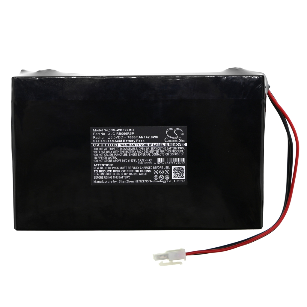 Batterijen Vervangt LC-RB066R5P