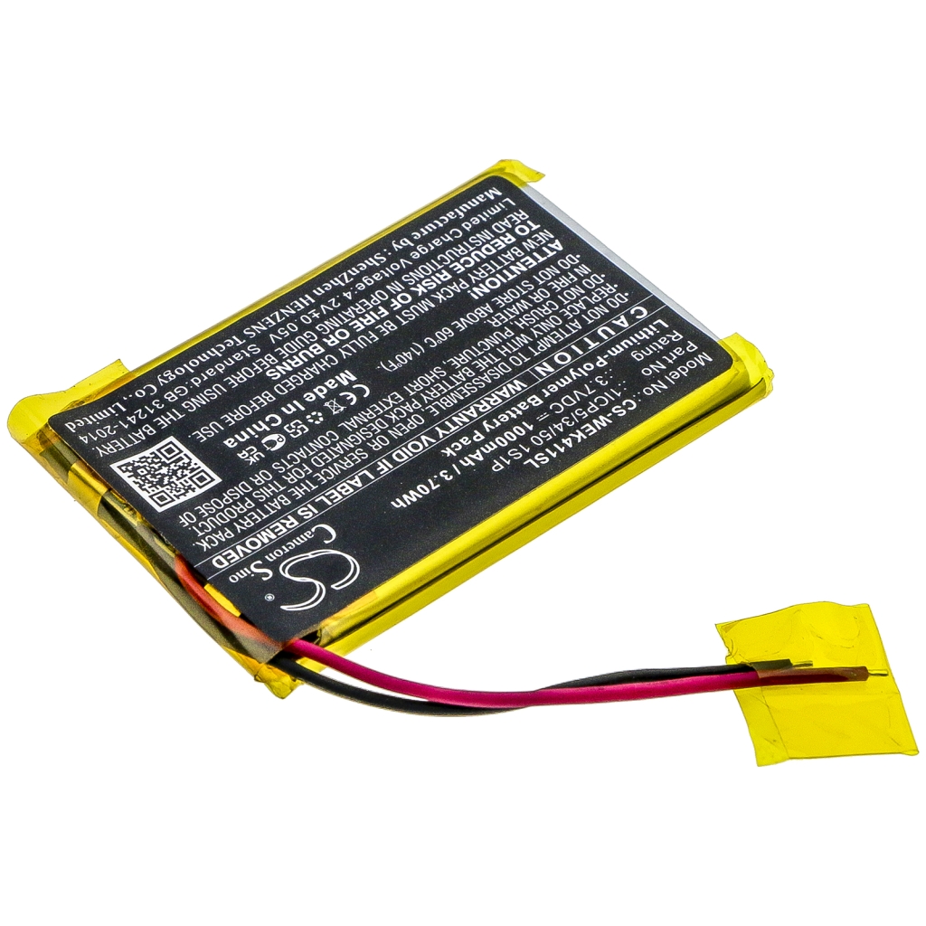 Batterijen Batterij voor draadloze headset CS-WEK411SL