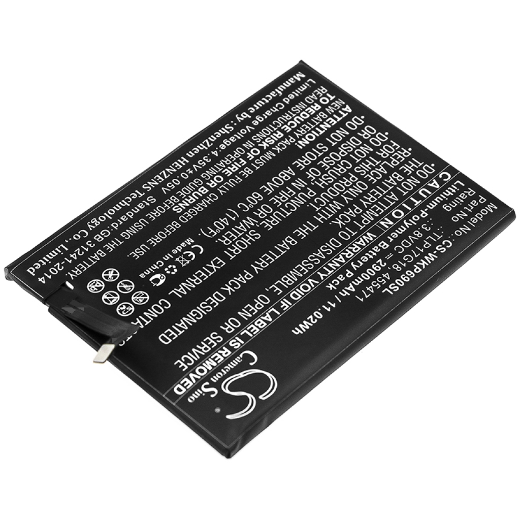 Batterij voor mobiele telefoon Wiko CS-WKP690SL