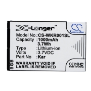 CS-WKR001SL<br />Batterijen voor   vervangt batterij Kar