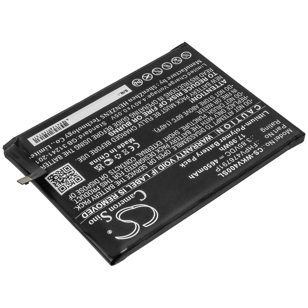 Batterij voor mobiele telefoon Wiko CS-WKV400SL