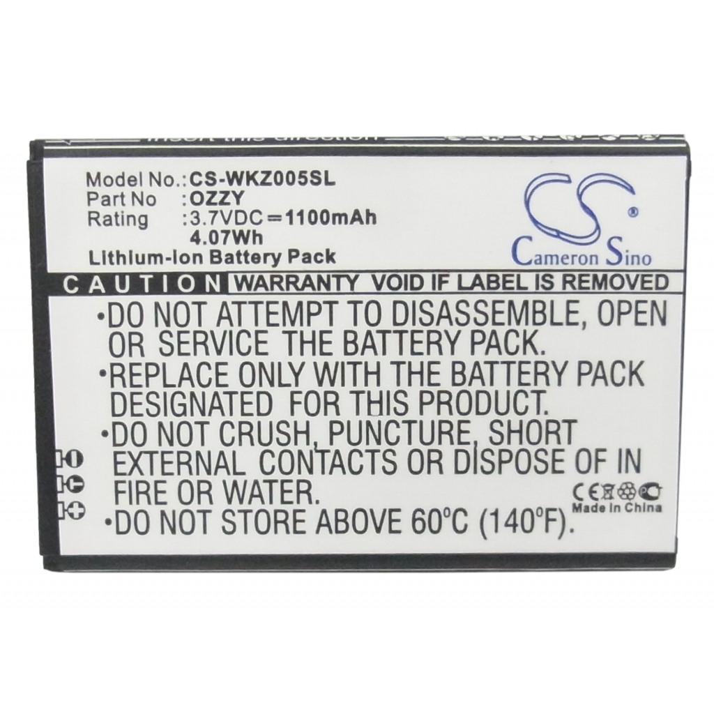 Batterij voor mobiele telefoon Wiko CS-WKZ005SL
