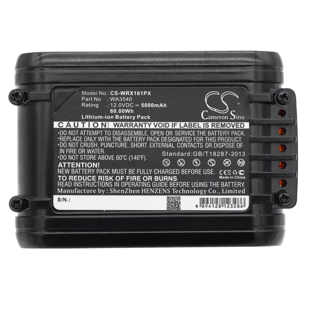 Batterij industrieel Worx CS-WRX161PX