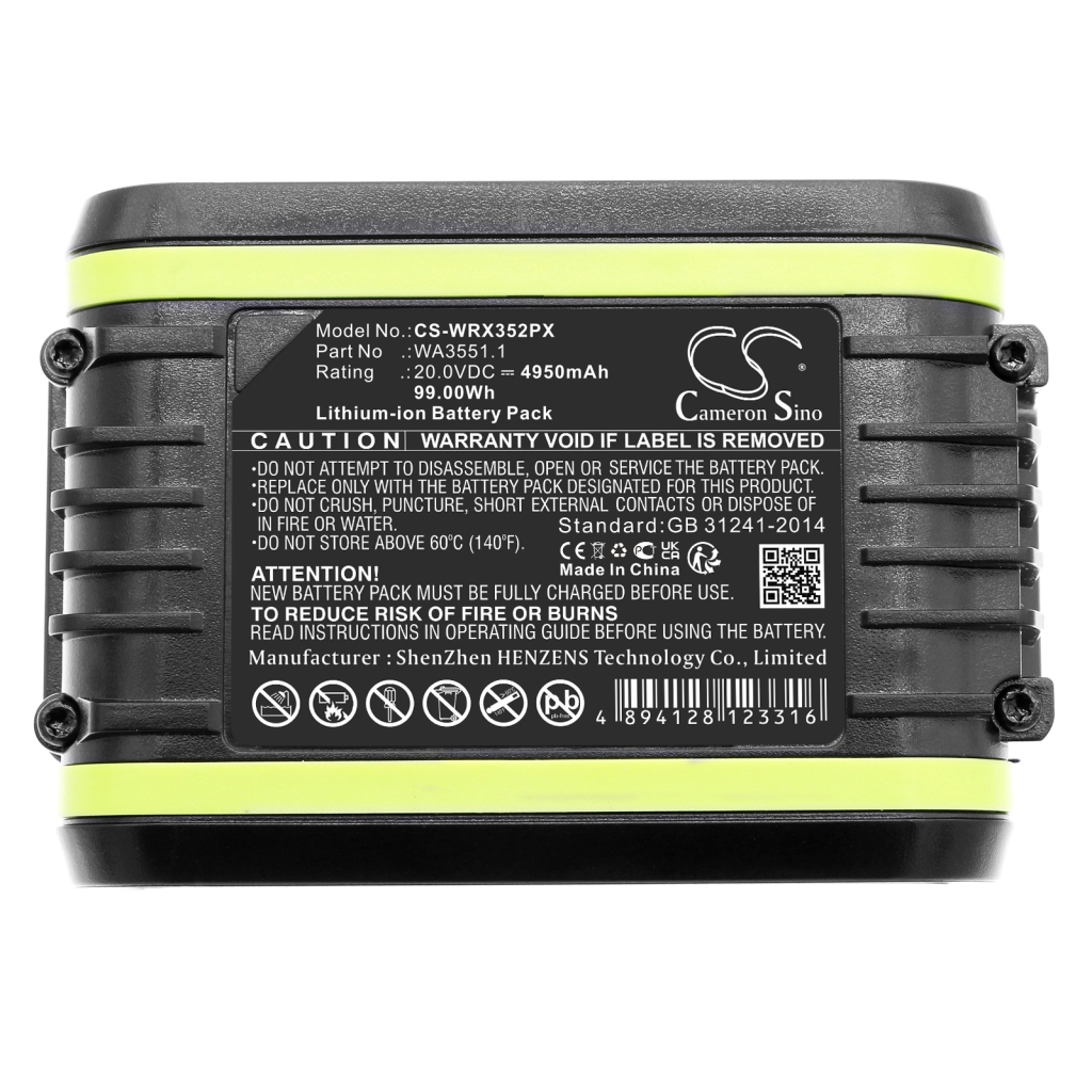 Batterijen Vervangt WA3556