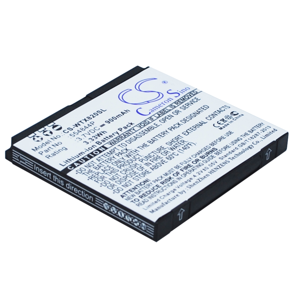 Batterijen GPS, Navigator Batterij CS-WTX820SL