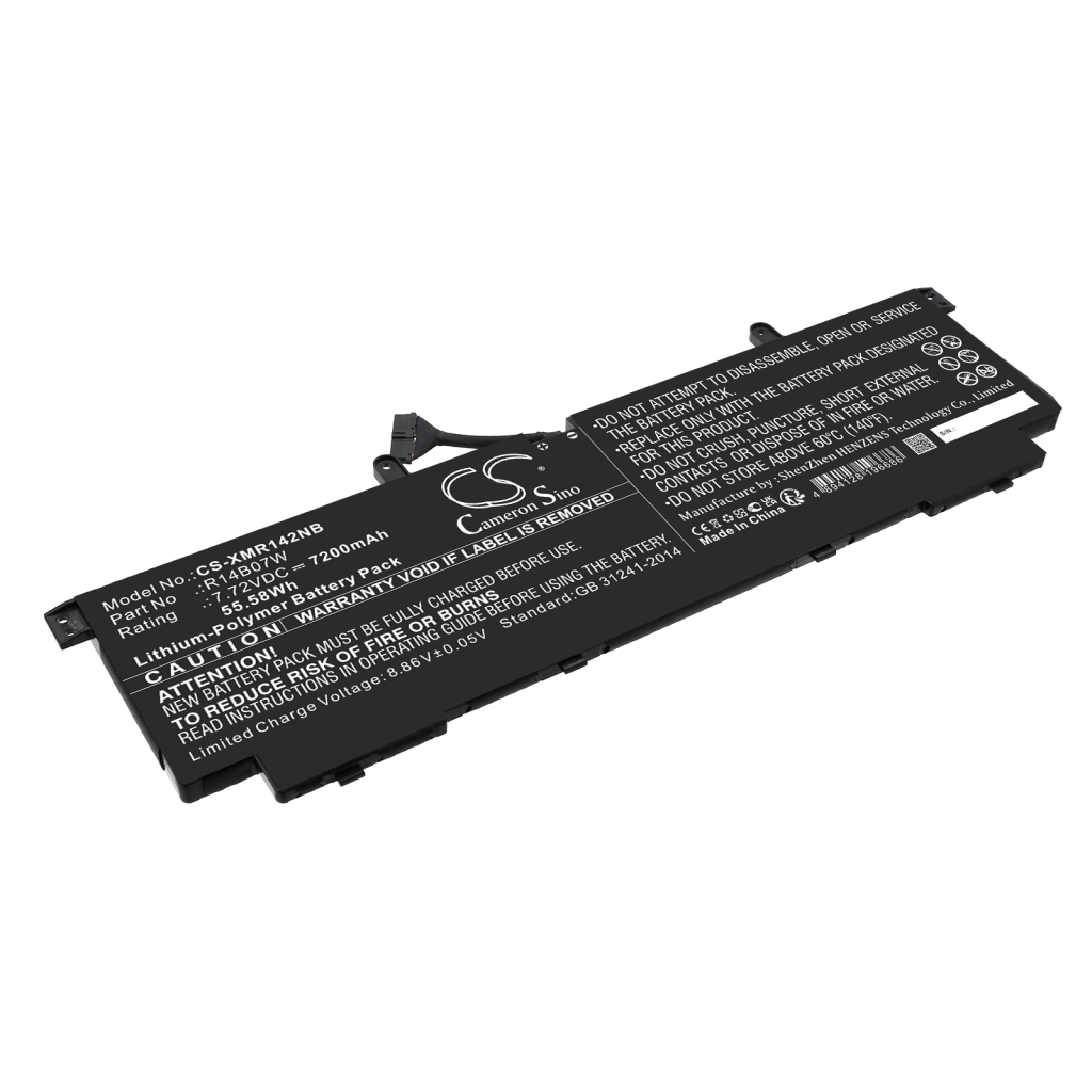 Notebook batterij Xiaomi NoteBook Pro 14 2022 (CS-XMR142NB)