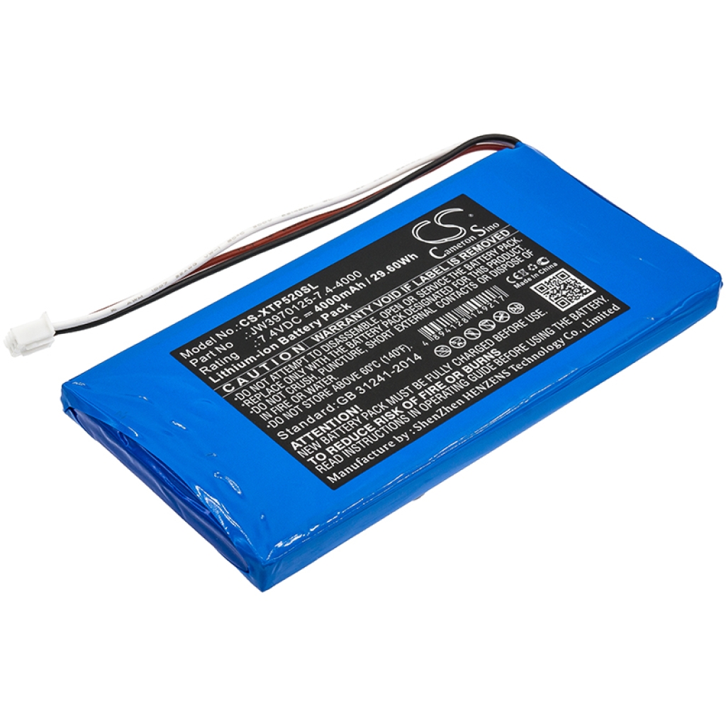 Batterij voor apparatuur Xtool CS-XTP520SL