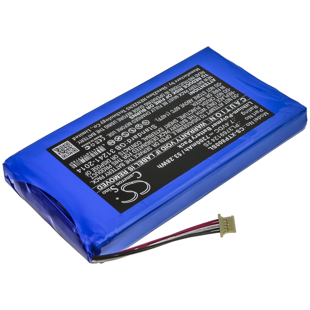 Batterijen Vervangt PL3769124 2S